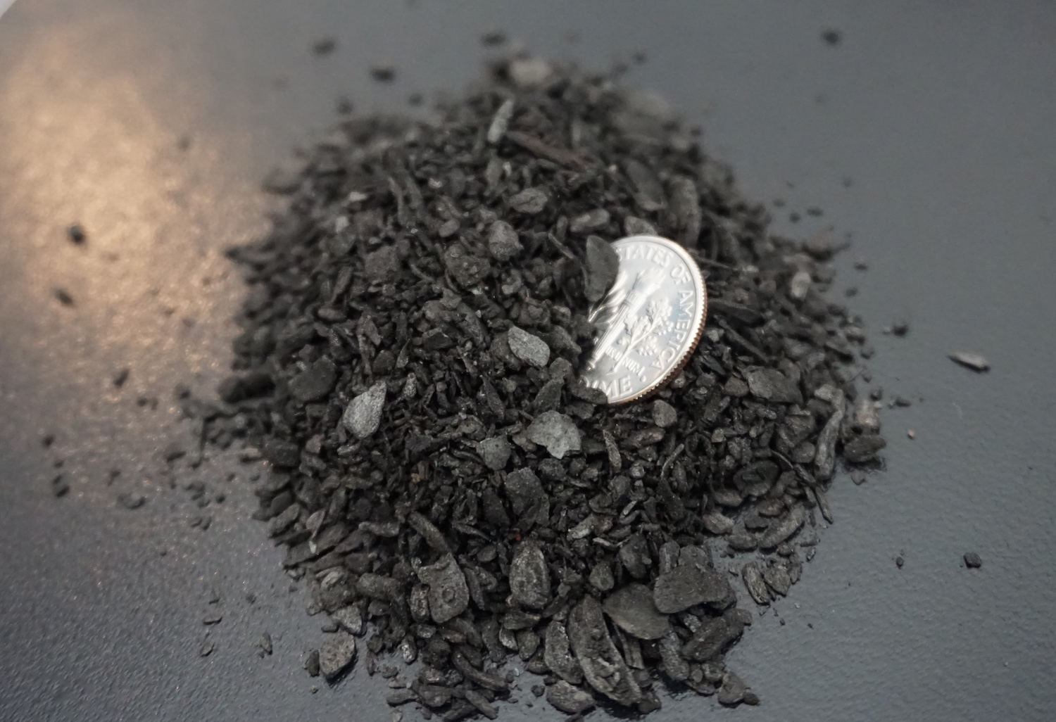 biochar prime size compare dime